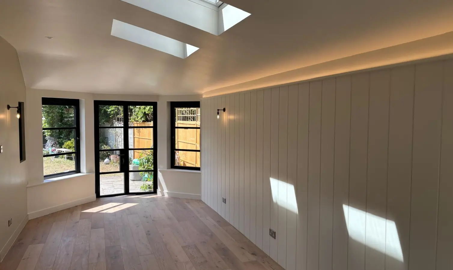 Completed residential interior project