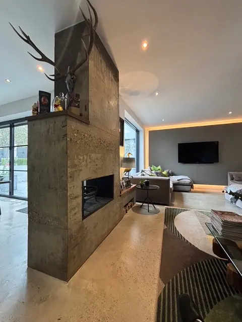 Modern home refurbishment interior